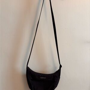 Lululemon Athletica Black Minimalist Crossbody Bag